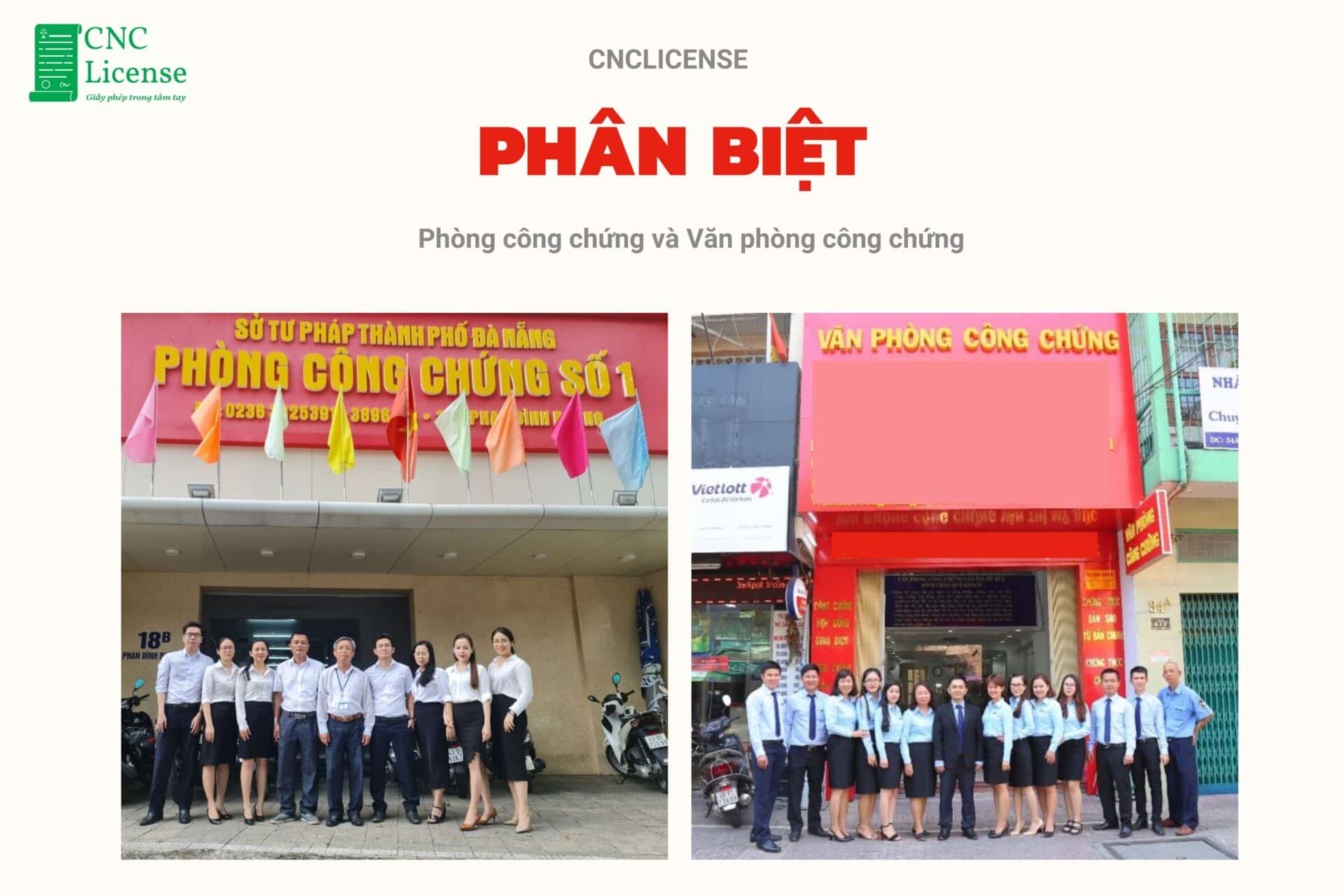 Phân biệt Phòng công chứng và Văn phòng công chứng