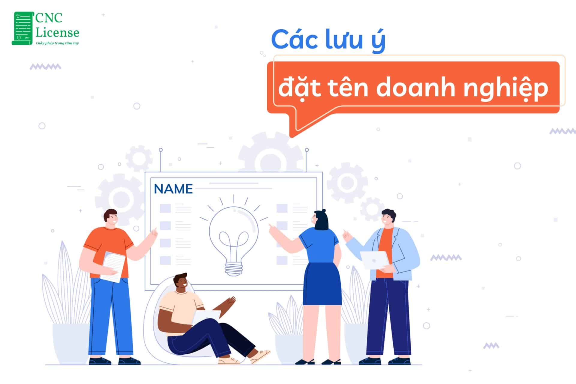 Đặt tên doanh nghiệp cần phải lưu ý 6 điều này