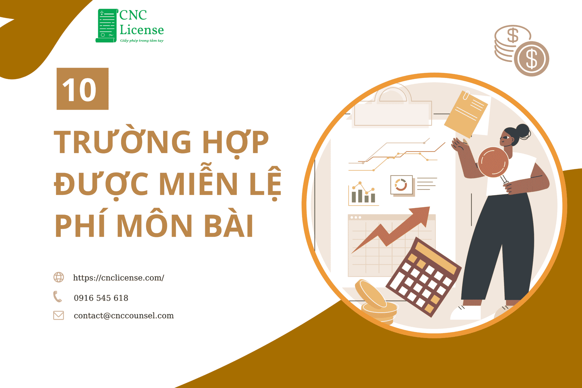 10 trường hợp được miễn lệ phí môn bài