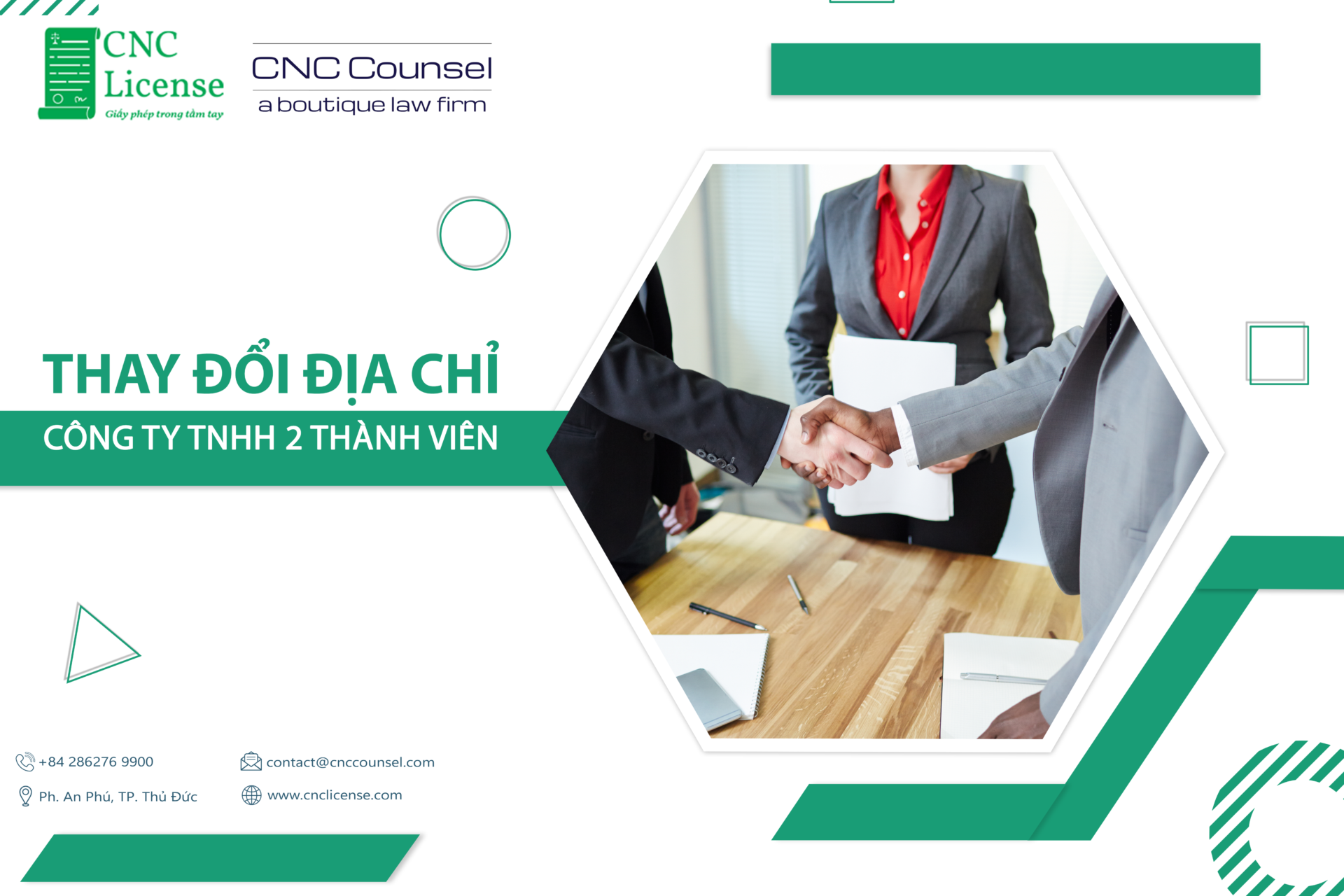 Thay đổi địa chỉ Công Ty TNHH 2 Thành Viên