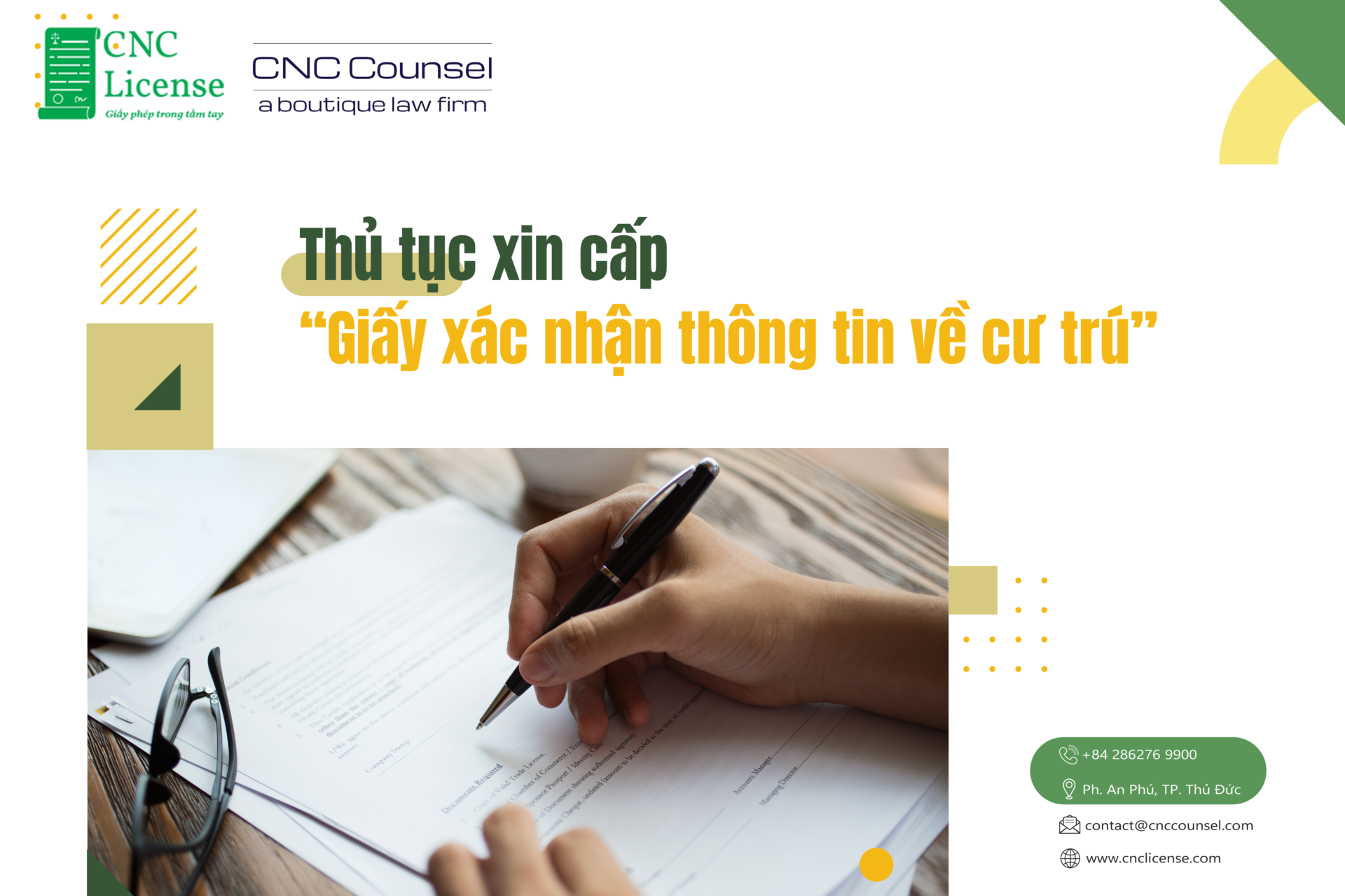 Thủ tục xin cấp “Giấy xác nhận thông tin về cư trú” mới nhất năm 2023?