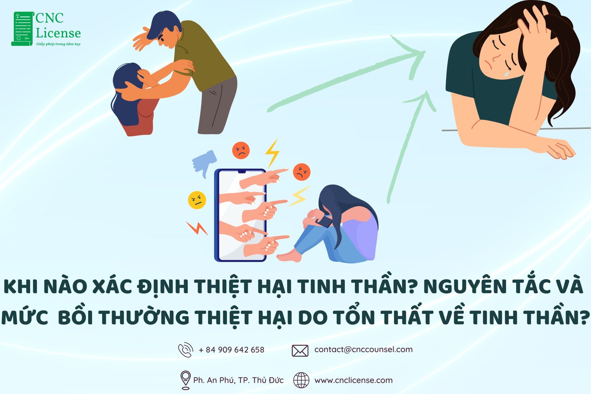 Khi nào xác định thiệt hại về tinh thần? Nguyên tắc và mức bồi thường thiệt hại tổn thất về tinh thần?