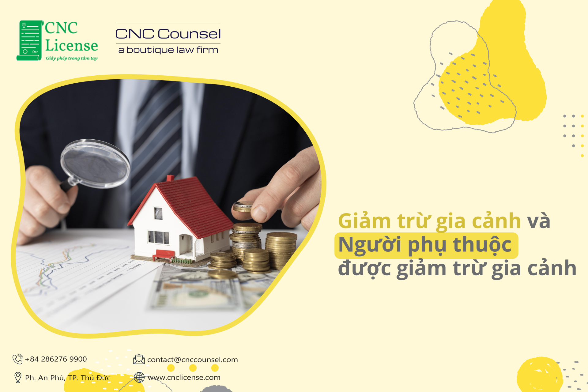 Giảm trừ gia cảnh và Người phụ thuộc được giảm trừ gia cảnh 2023