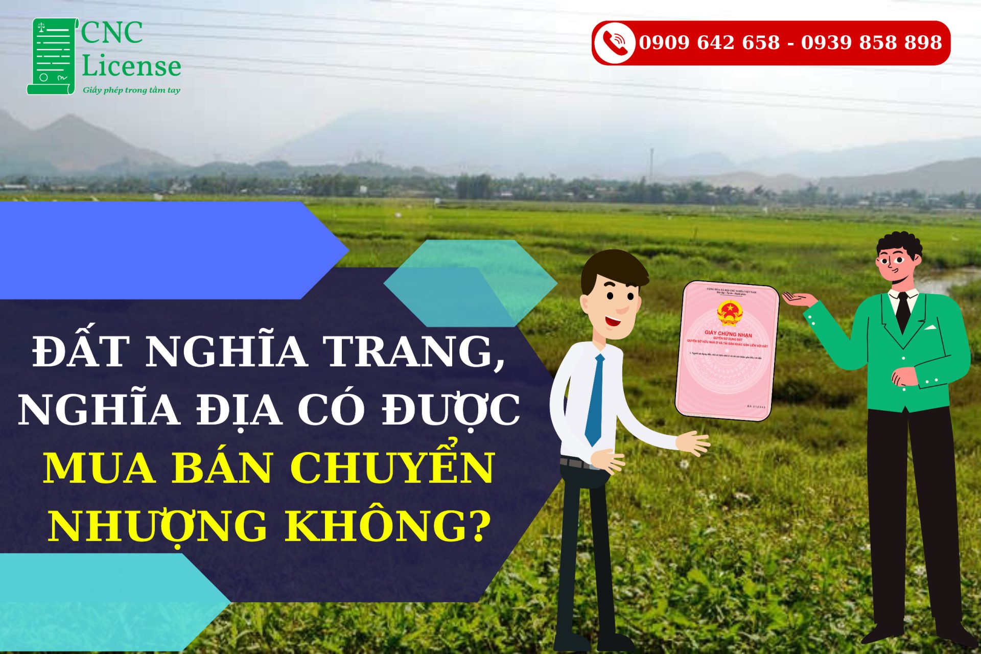 Đất nghĩa trang nghĩa địa có được mua bán, chuyển nhượng không?