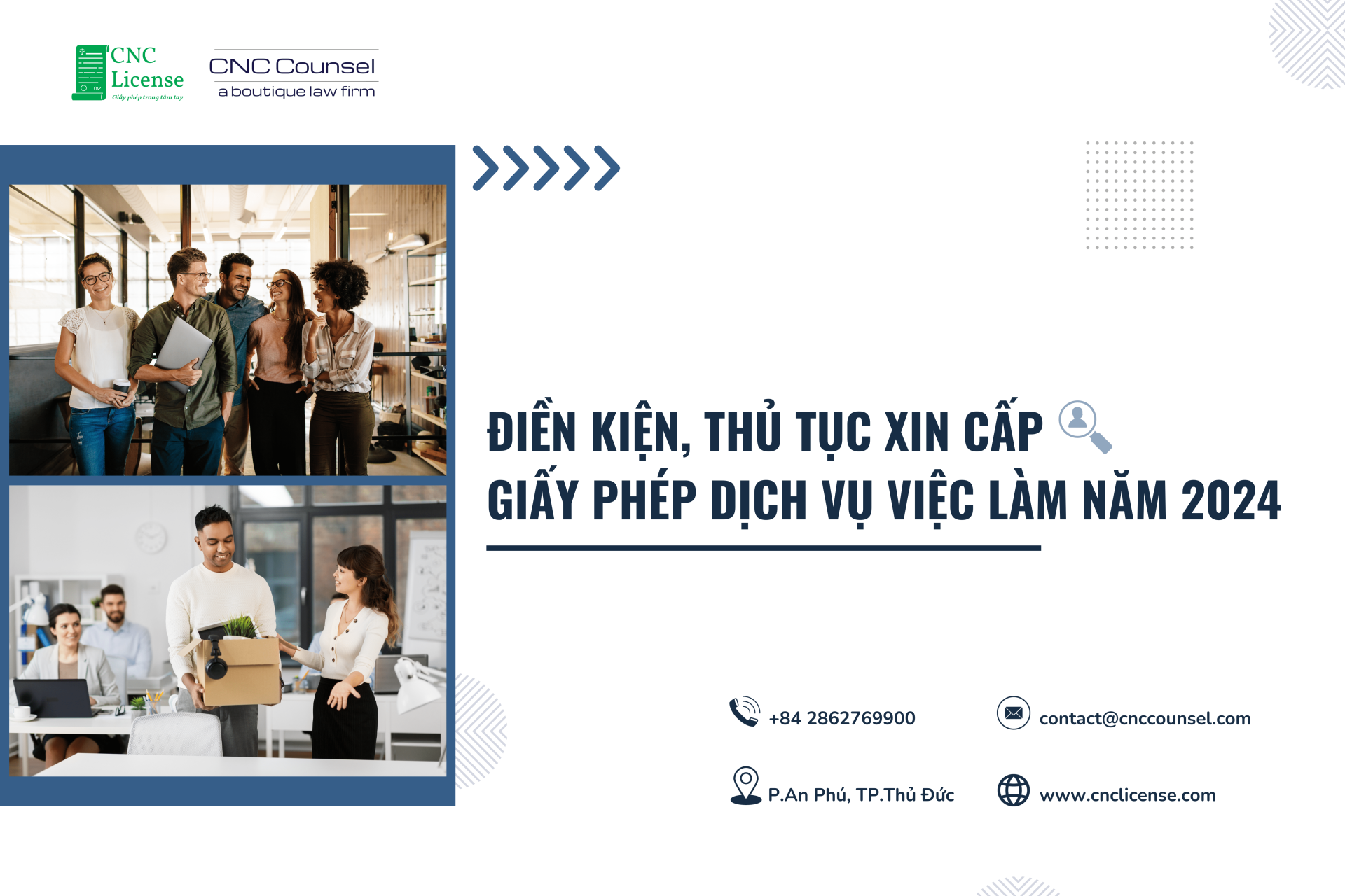 Xin cấp giấy phép hoạt động dịch vụ việc làm năm 2024