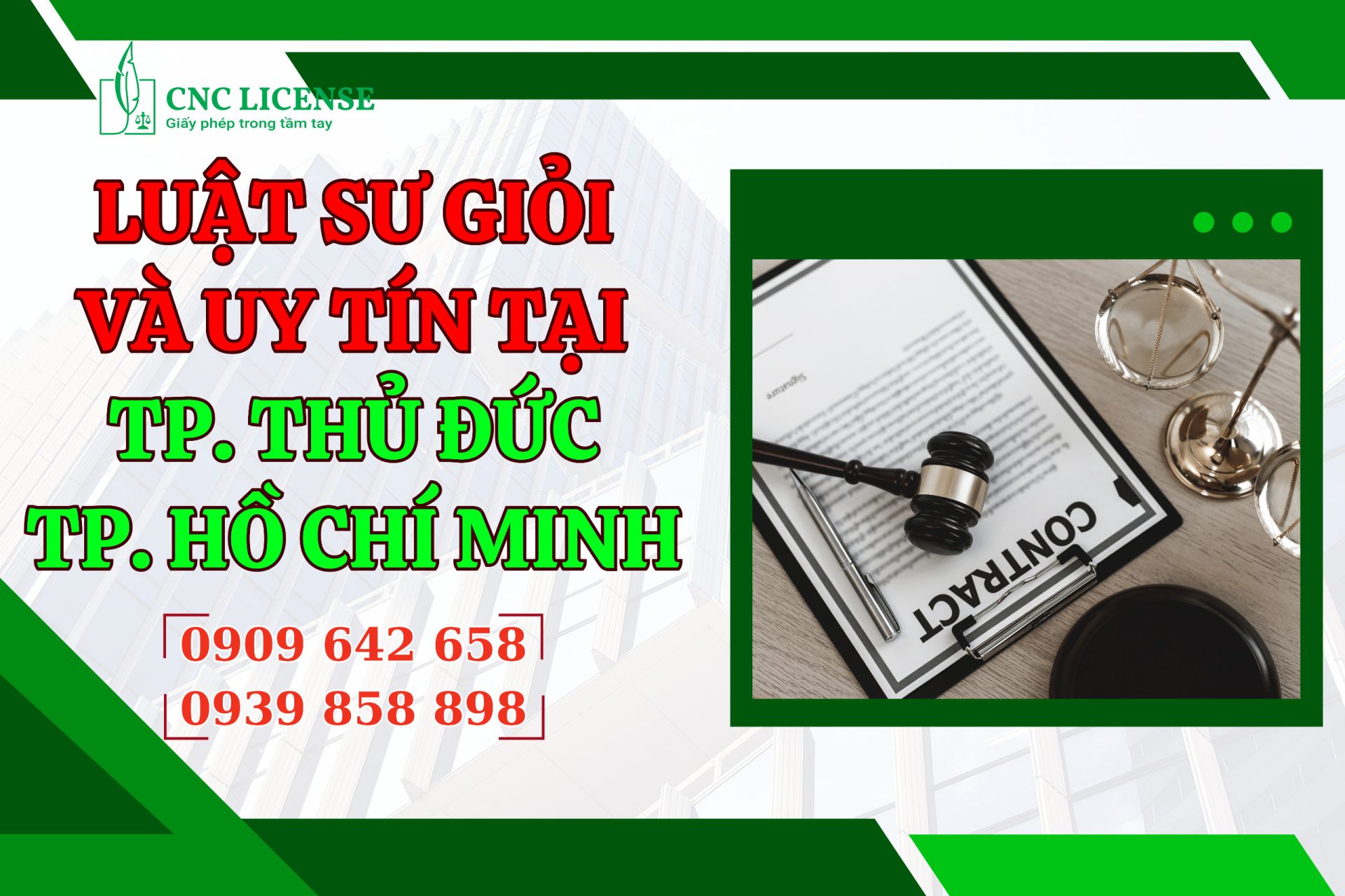 Luật sư giỏi và uy tín tại thành phố Thủ Đức, Thành phố Hồ Chí Minh