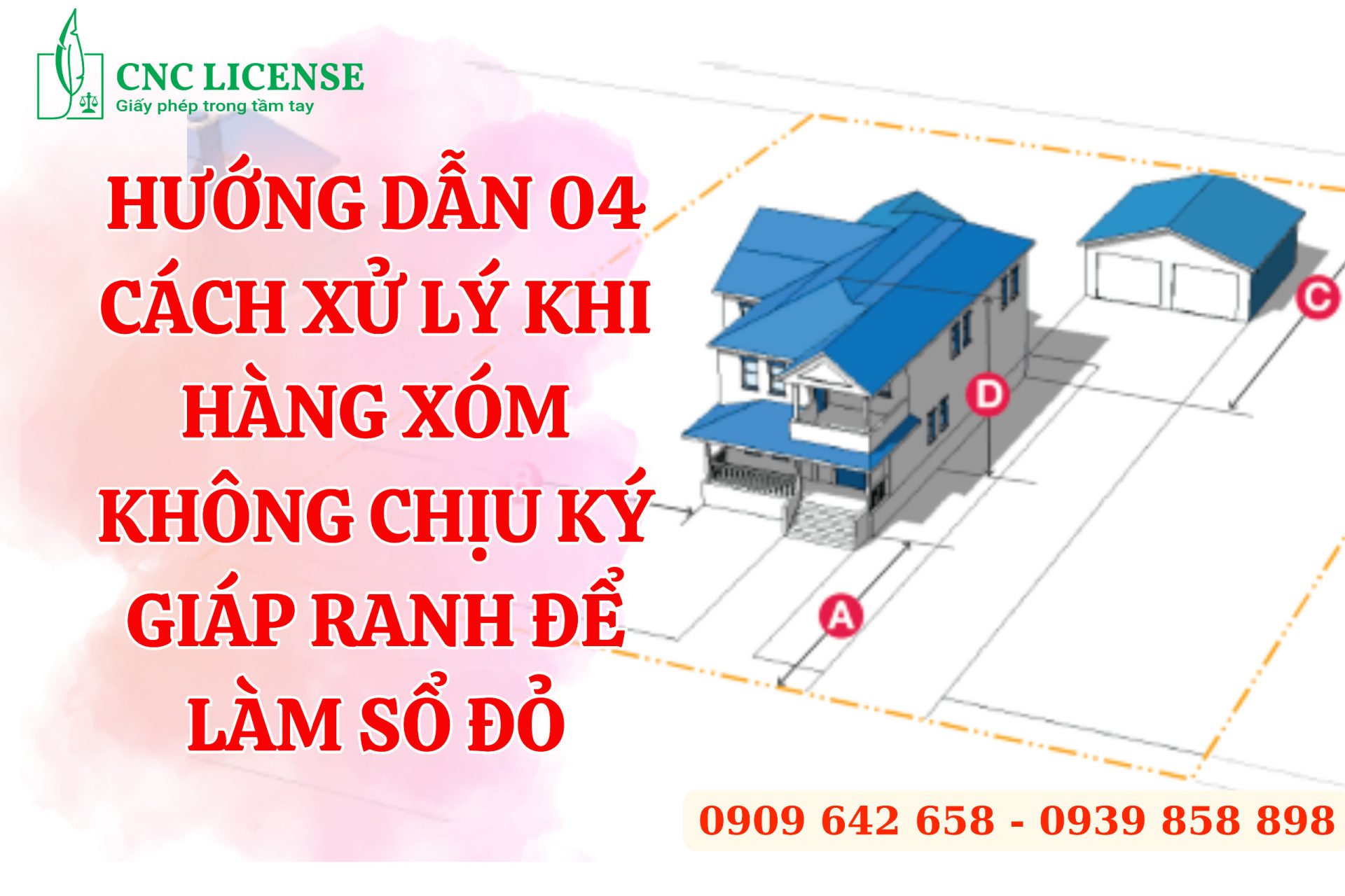 04 cách xử lý khi hàng xóm không chịu ký giáp ranh làm sổ đỏ?