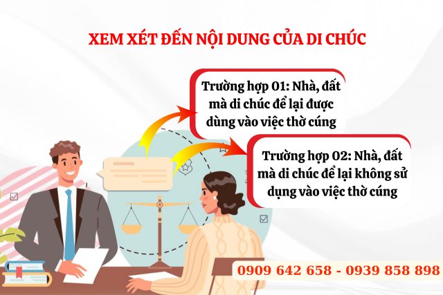 Luật sư tư vấn di chúc để lại nhà đất