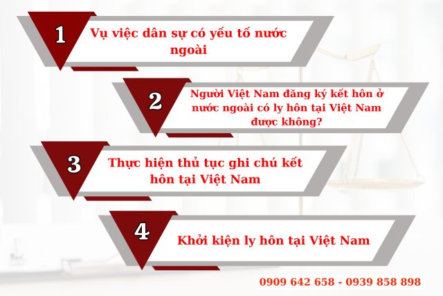 Công dân Việt Nam đăng ký kết hôn ở nước ngoài có ly hôn tại Việt Nam được không