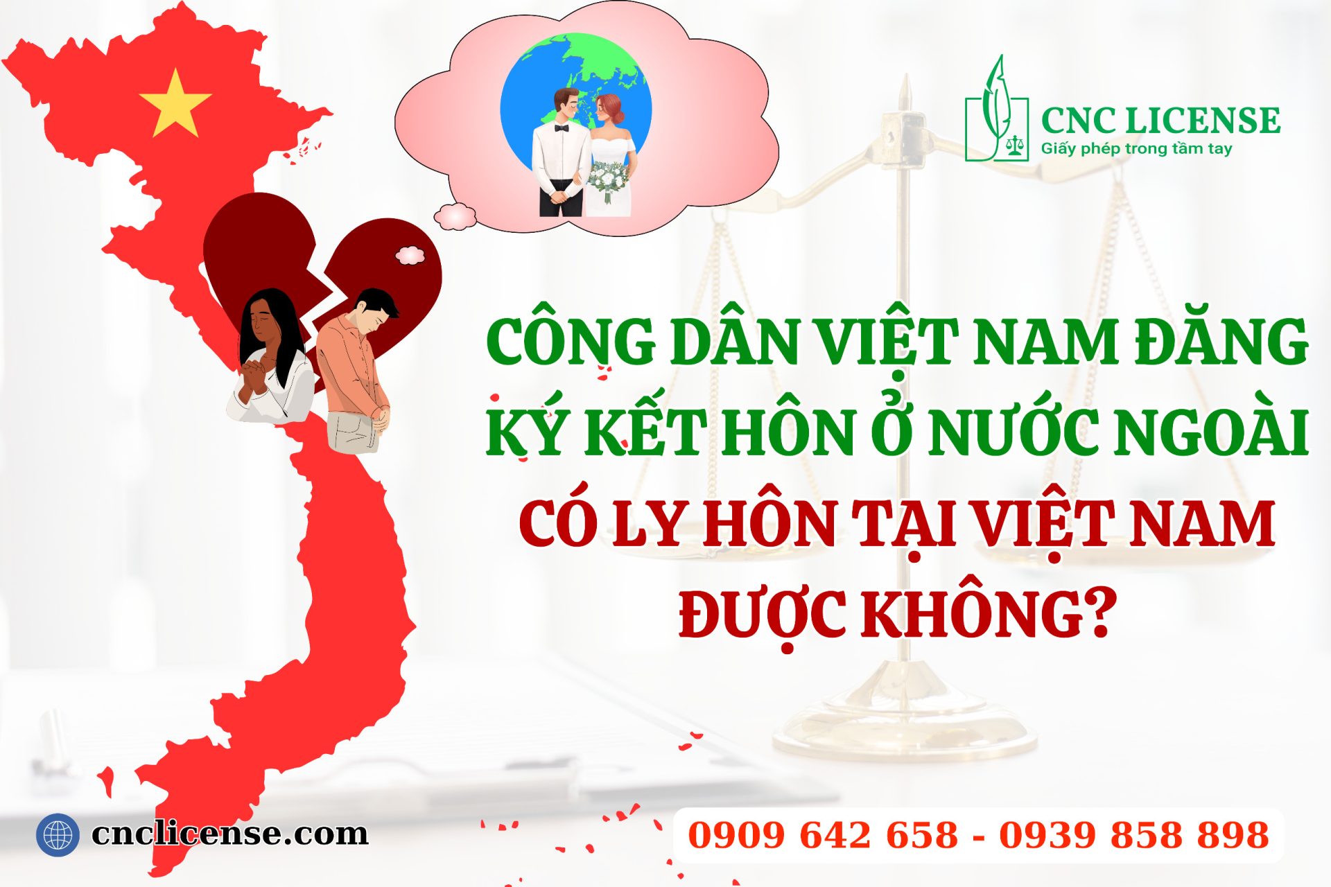 Công dân Việt Nam đăng ký kết hôn ở nước ngoài có ly hôn tại Việt Nam được không?