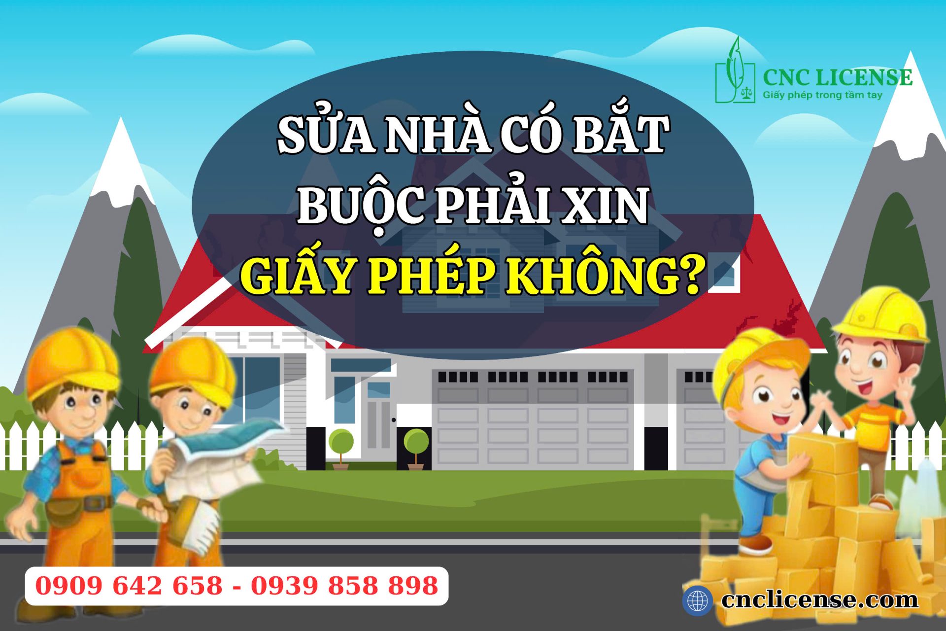 Sửa nhà có bắt buộc phải xin giấy phép không?