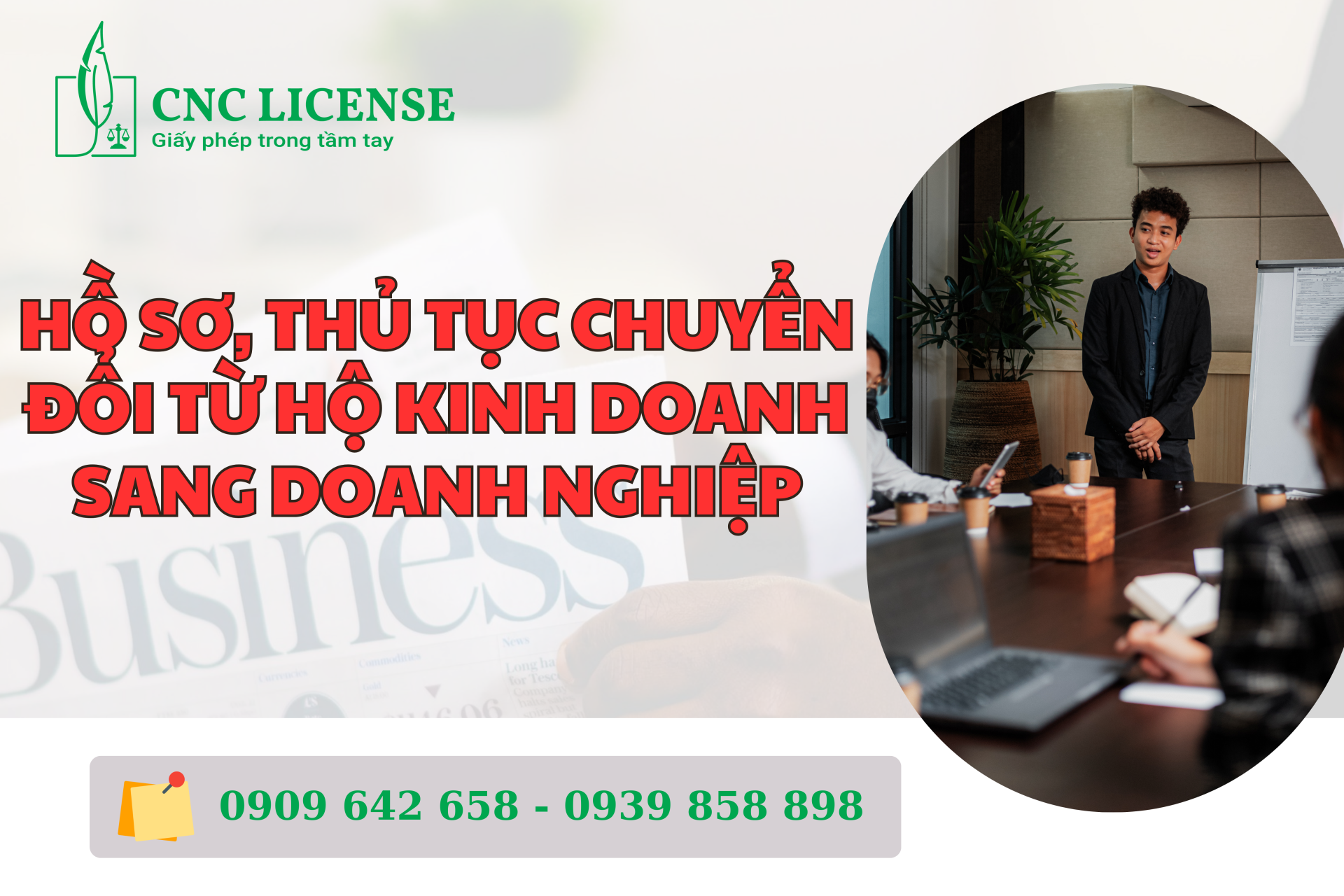 Hồ sơ, thủ tục chuyển đổi từ Hộ kinh doanh sang Doanh nghiệp