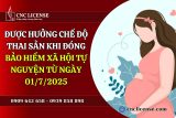 Được hưởng chế độ thai sản khi đóng bảo hiểm xã hội tự nguyện từ ngày 01/7/2025