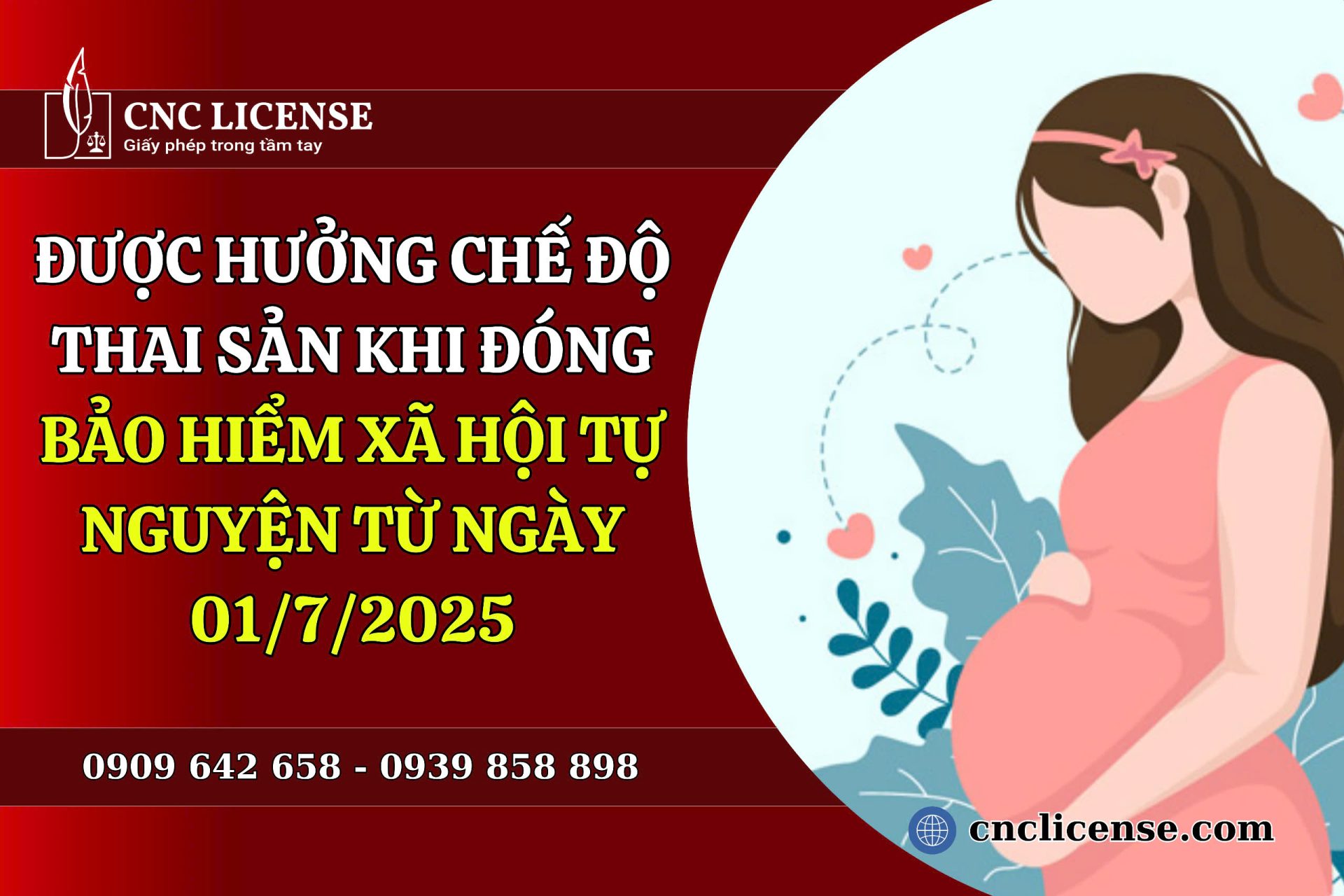 Được hưởng chế độ thai sản khi đóng BHXH tự nguyện từ ngày 01/7/2025 (Mới nhất)