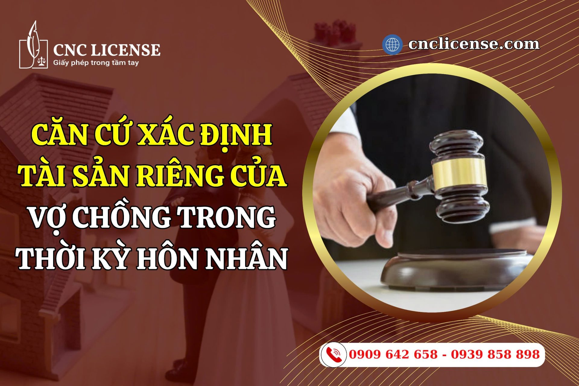 Căn cứ xác định tài sản riêng của vợ chồng trong thời kỳ hôn nhân