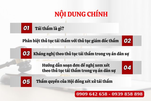 Hướng dẫn soạn đơn đề nghị xem xét vụ án theo thủ tục tái thẩm