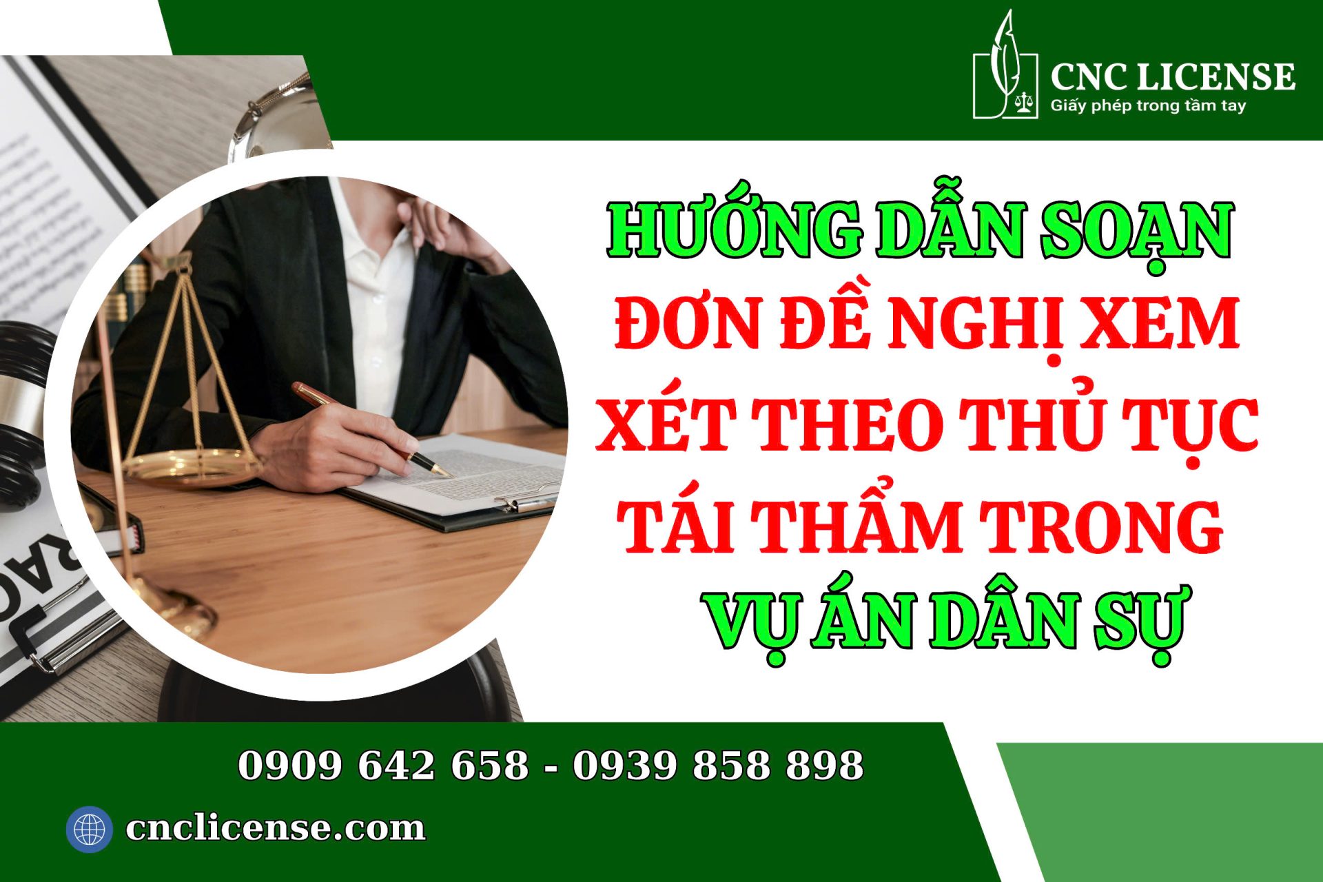 Hướng dẫn soạn đơn đề nghị xem xét thủ tục tái thẩm trong vụ án dân sự