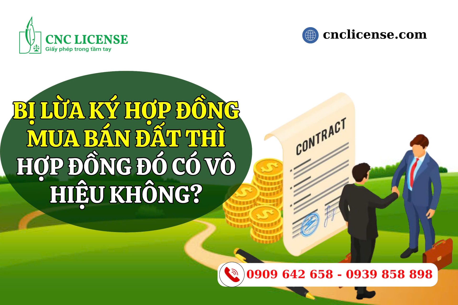 Bị lừa ký hợp đồng mua bán đất thì hợp đồng đó có vô hiệu không?