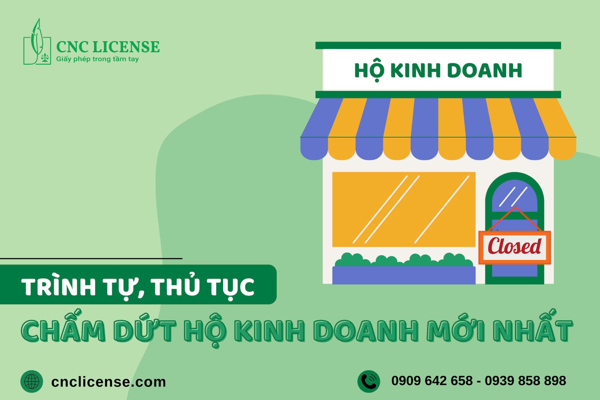 Trình tự, thủ tục chấm dứt Hộ kinh doanh mới nhất?