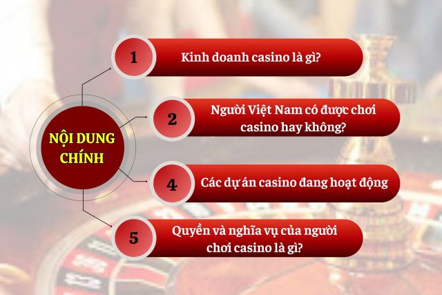 Công dân Việt Nam có được phép chơi casino không?