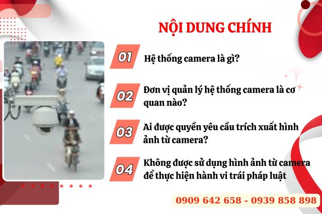 Ai được quyền yêu cầu trích xuất camera lắp đặt trên đường?