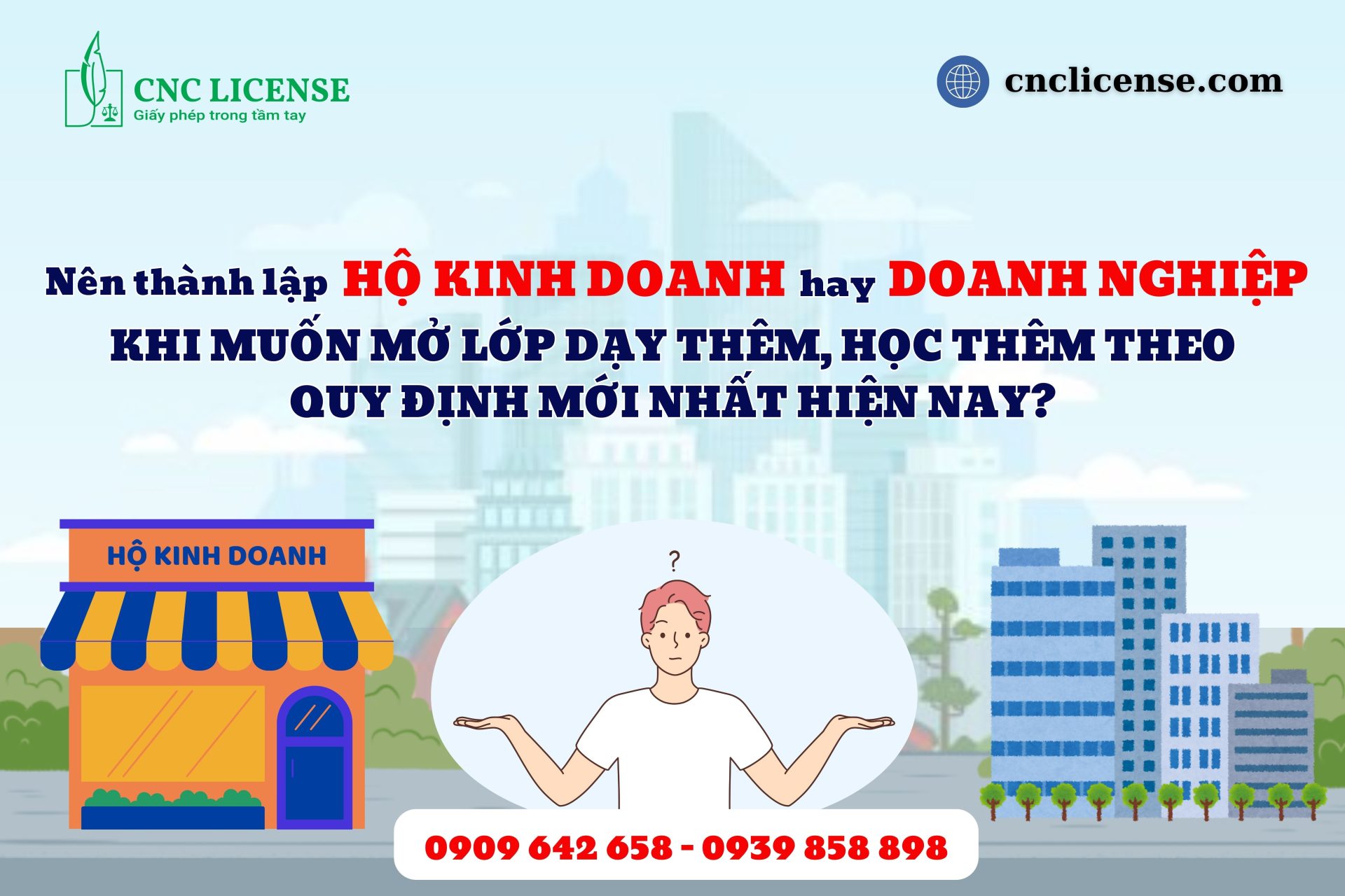 Nên thành lập Hộ kinh doanh hay Doanh nghiệp khi muốn mở lớp dạy thêm, học thêm theo quy định mới nhất hiện nay?